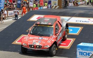 Départ de l'équipage sponsorisé par BDR sur le Dakar 2013